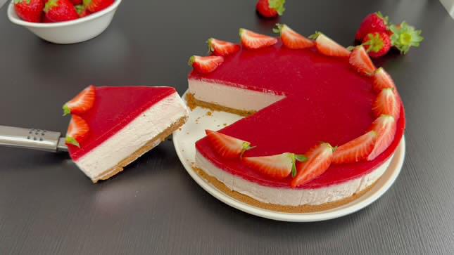 styrawberry cheesecake